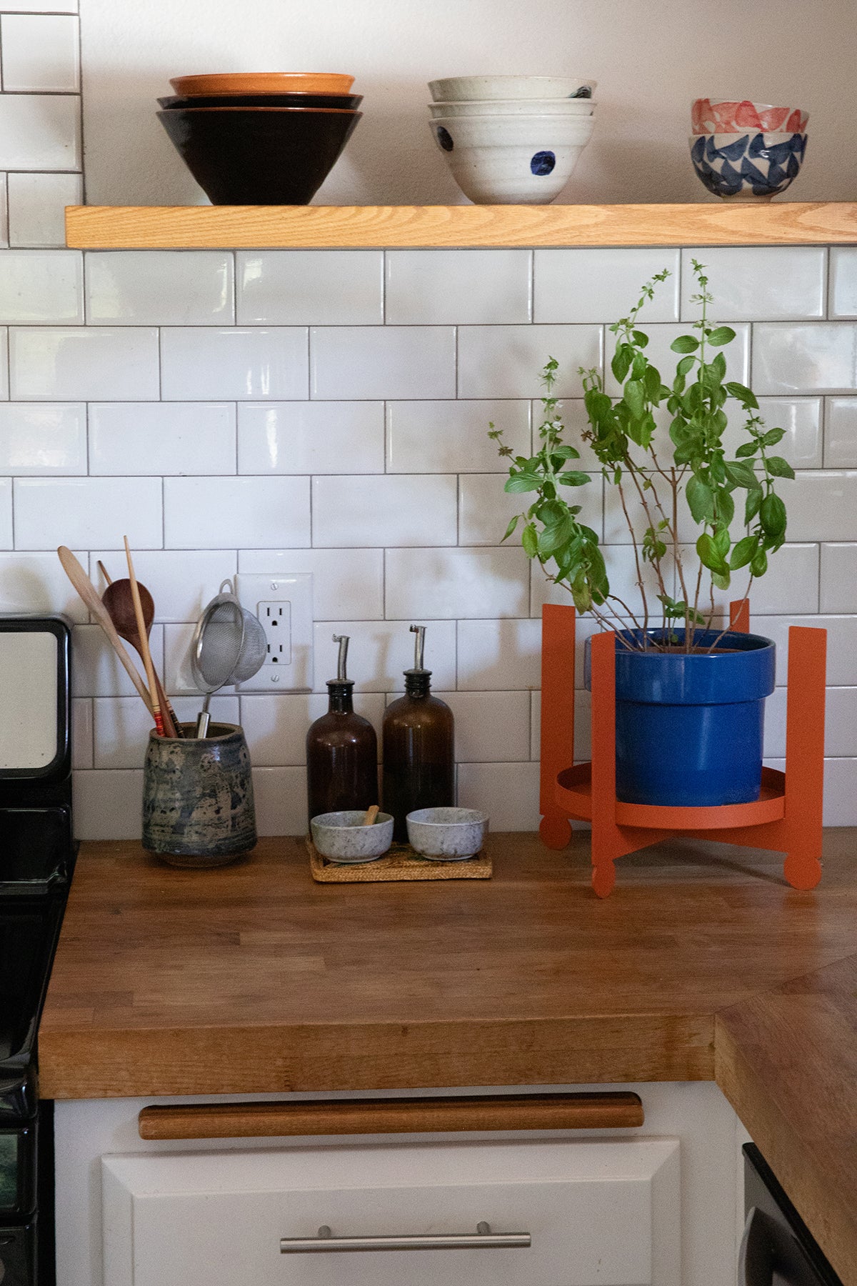 PALLA - Burnt Orange | Plant Stand