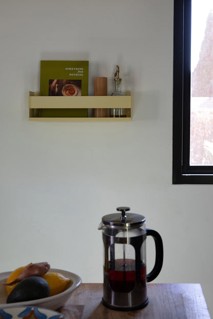 Wall-Mounted Metal Shelf - Butter