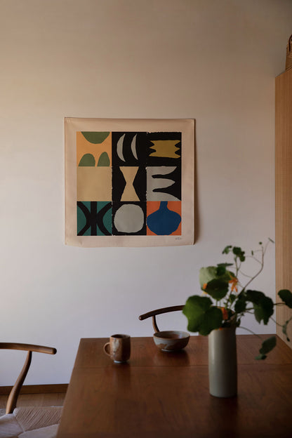 BRITON | 36 x 36 | Canvas