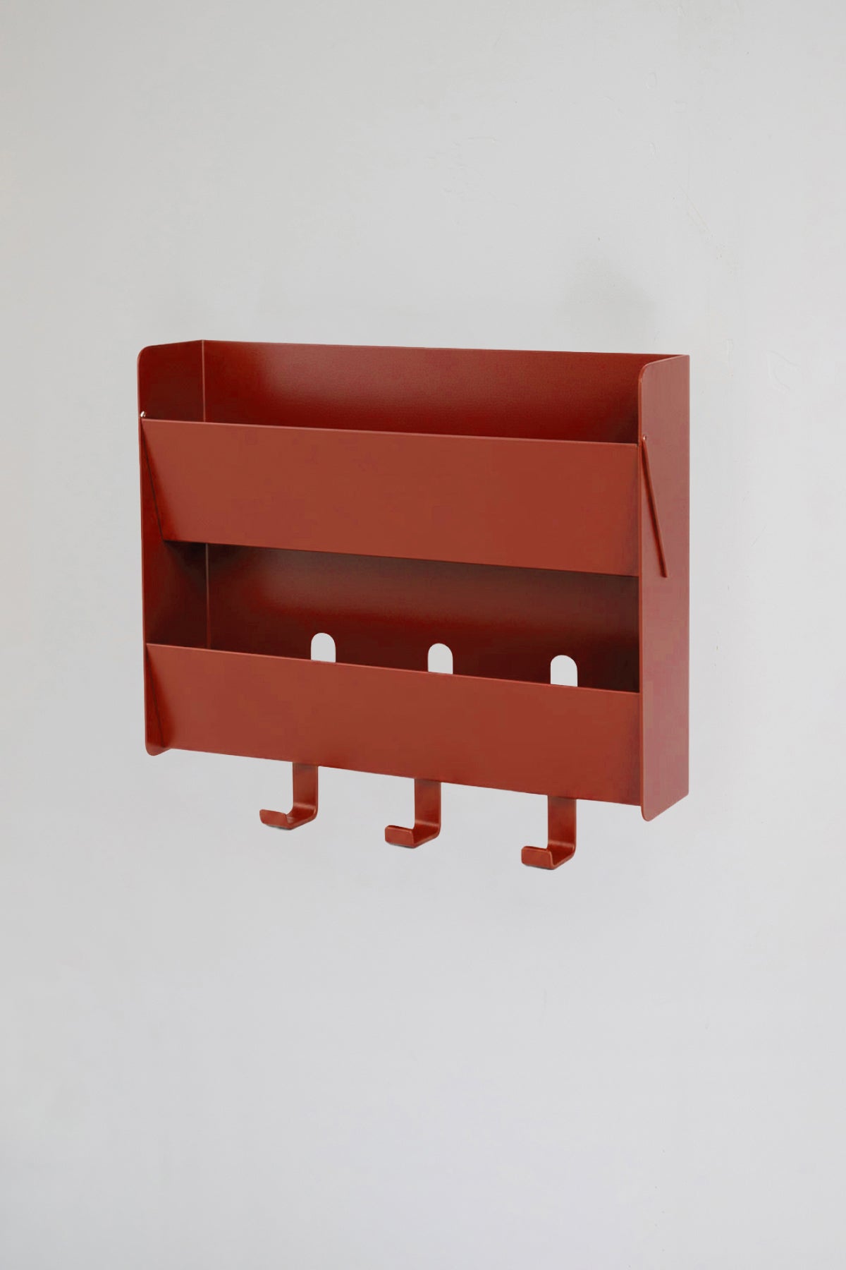 Mail Organizer - Brick Red