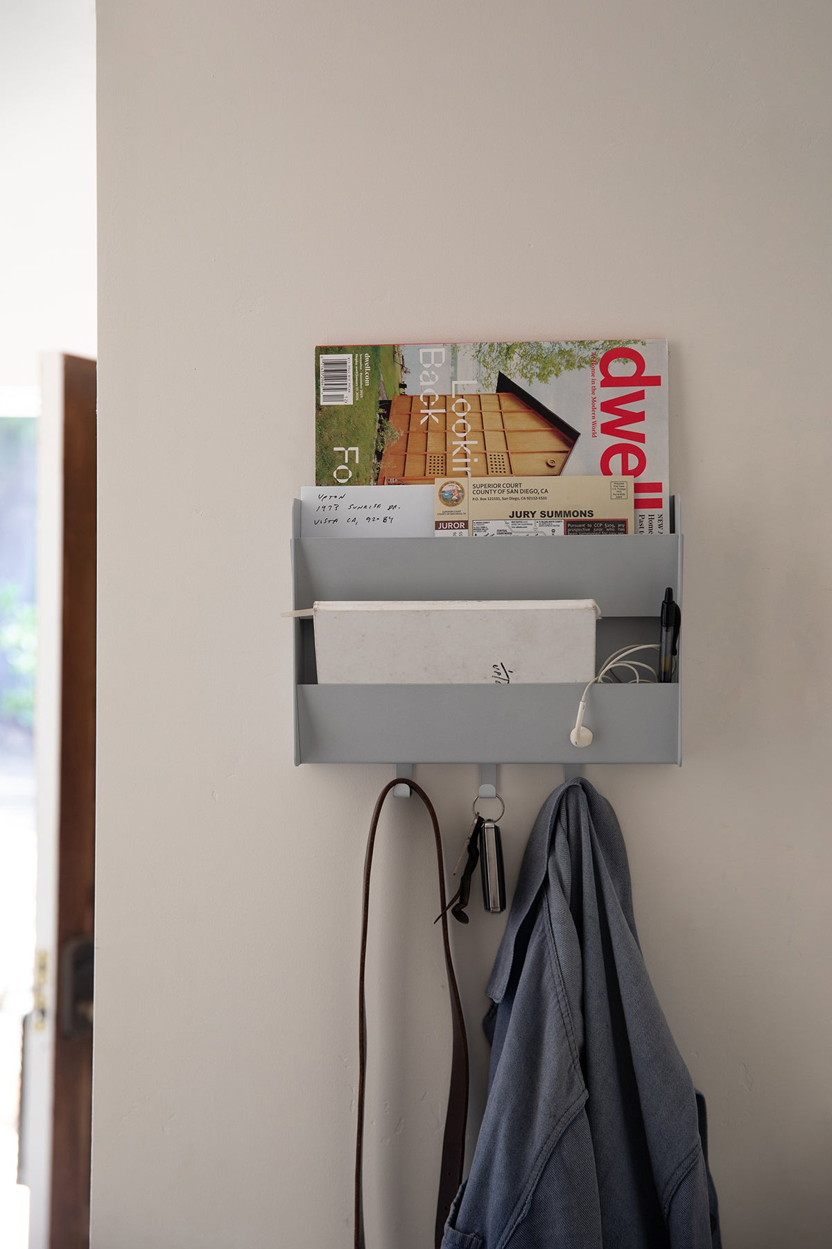 Mail Organizer - Matte Silver