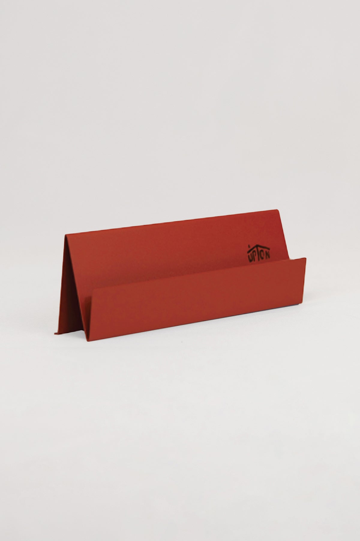 Now Playing Record Stand - Brick Red