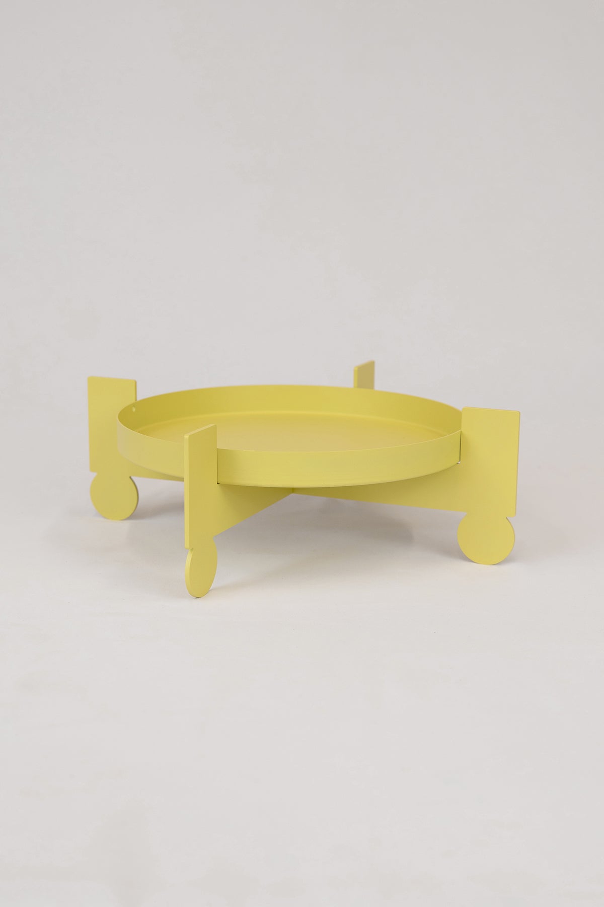 UPTON BAL - Pale Yellow | Plant Stand