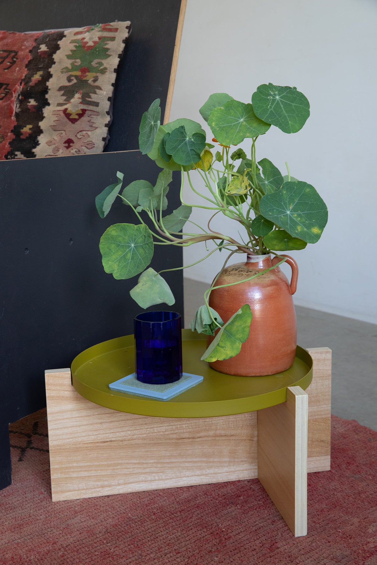 LANG - Olive | Multipurpose Plant Stand