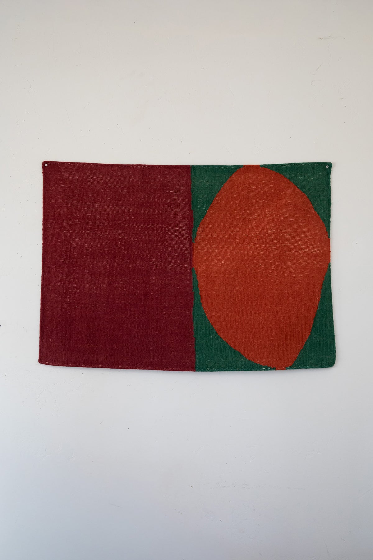 HEMERA - Scarlet | 42 x 30 | Woven Art | SAMPLE
