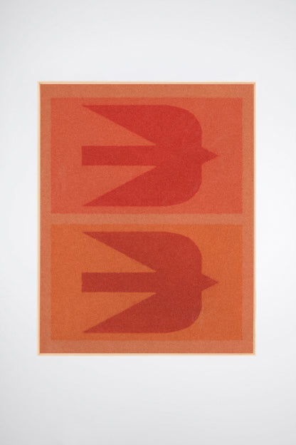 Two Birds at Dusk