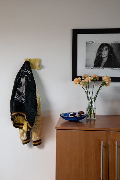 CANAL DOUBLE - Pale Yellow | Wall Hook