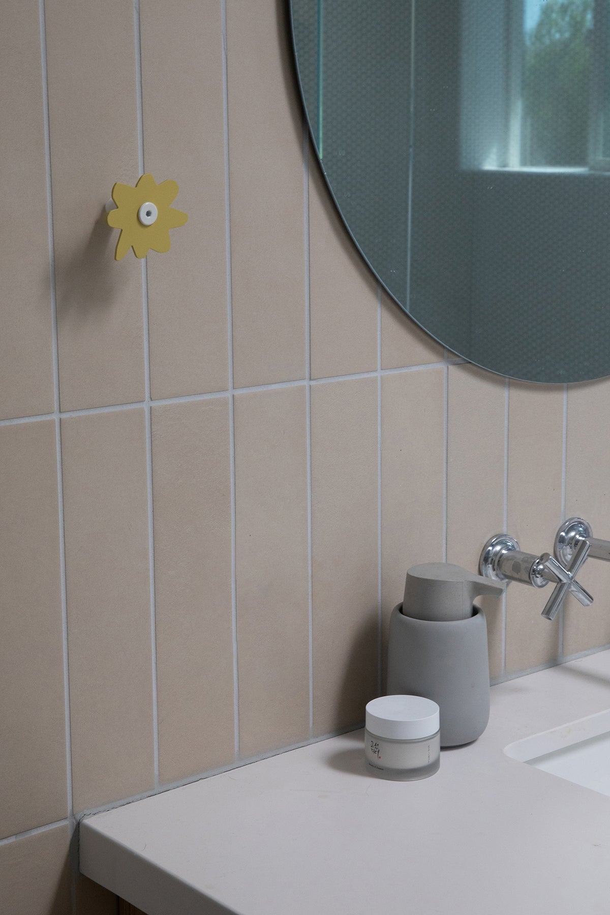 FLEUR - Pale Yellow | Wall Hook