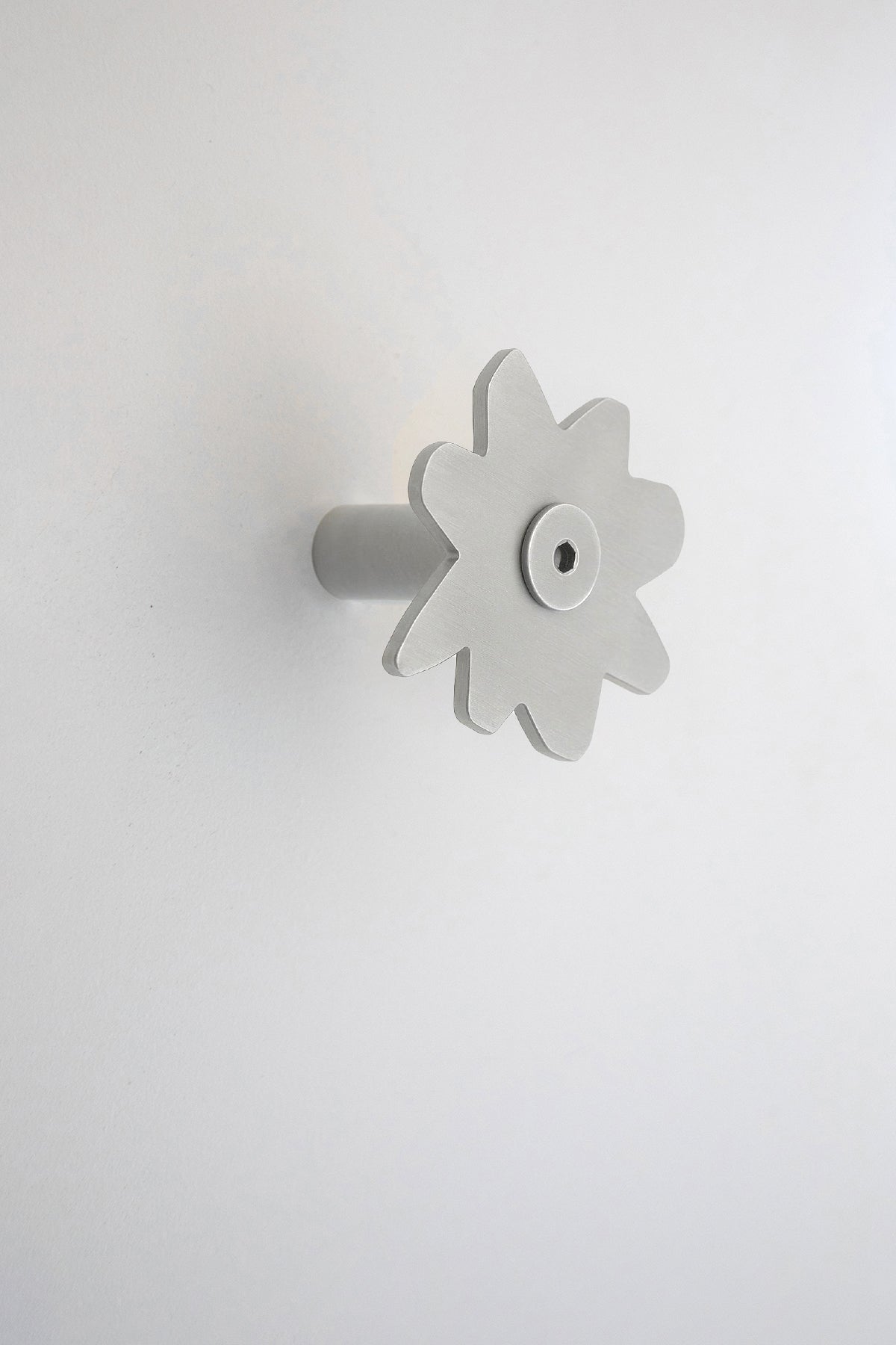 FLEUR - Matte Silver | Wall Hook