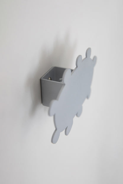 SOLI - Matte Silver | Wall Hook