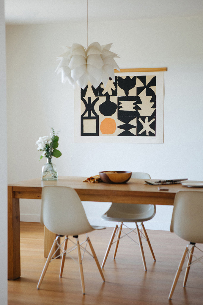 BEDWA - Black | 44 x 36 | Canvas