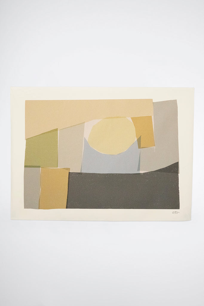 BURREN - Slate | 48 x 36 | Canvas