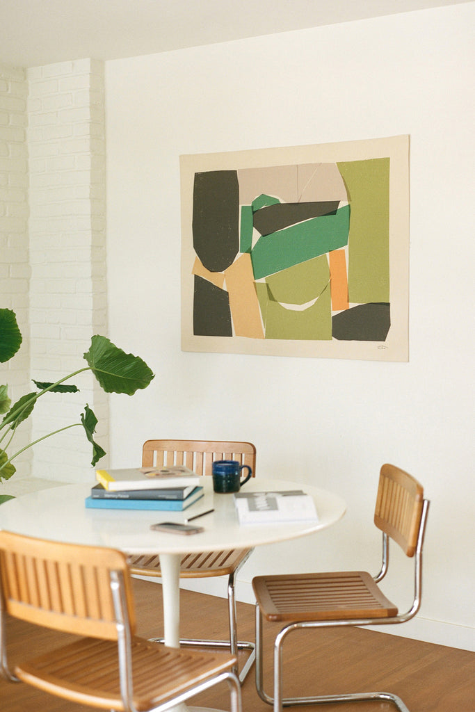 GALLIA - Olive | 48 x 36 | Canvas