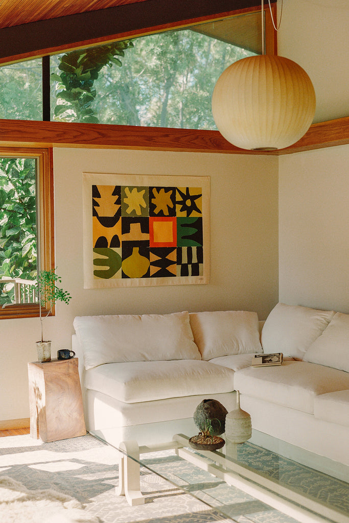 GOZO - Straw | 44 x 36 | Canvas