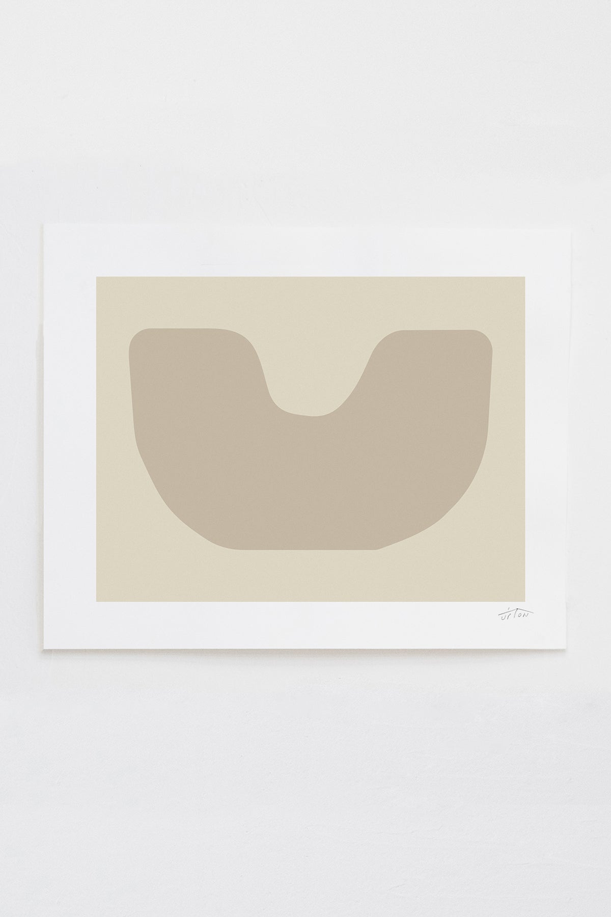 Small Sand Abra Canvas Print