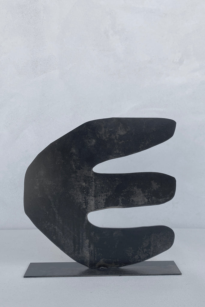 GOZO - Aged Black | Metal Sculpture