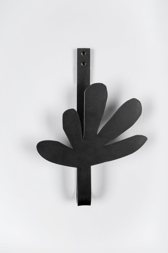 FLORA - Aged Black | Wall Hook