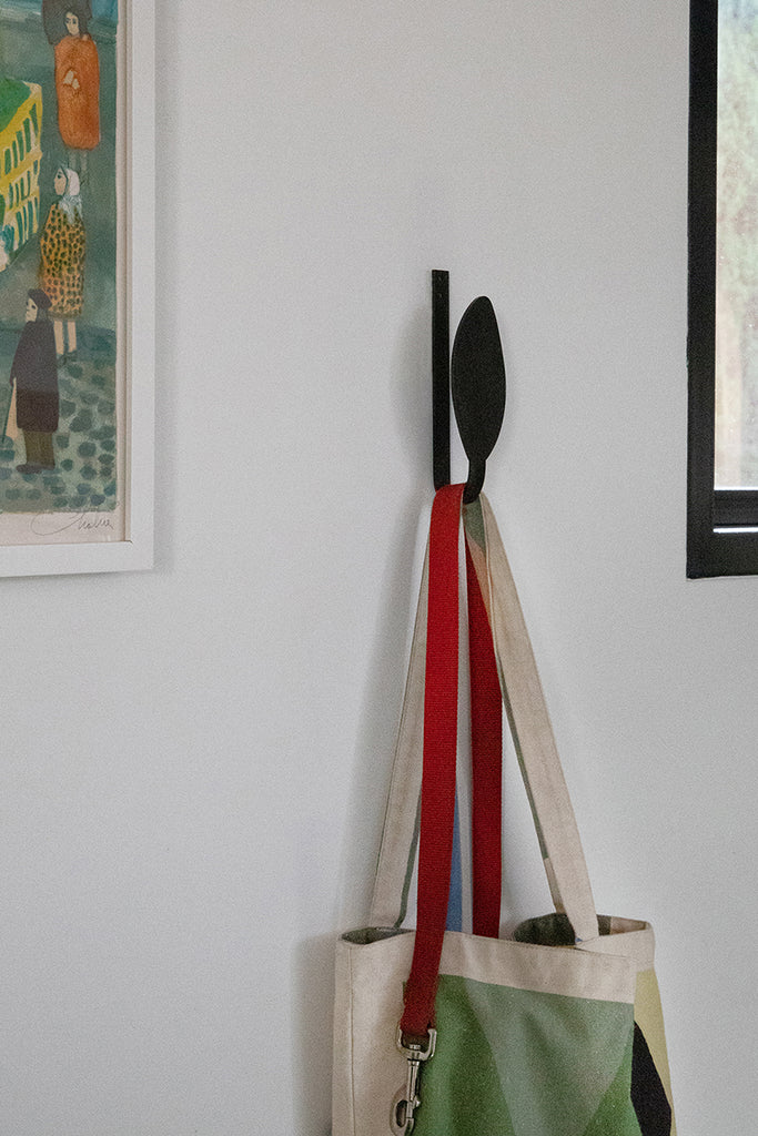 FOLIUM - Aged Black | Wall Hook