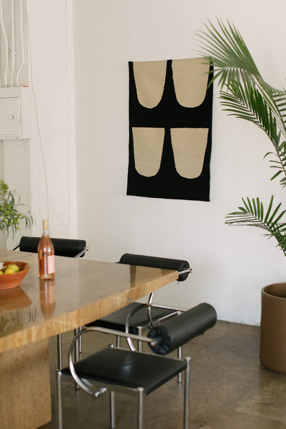 BASTILLE - Black | 30 x 42 | Woven Art | SAMPLE